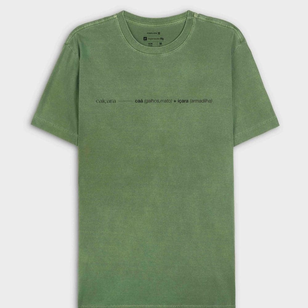 T-shirt slim stone caiçara mc