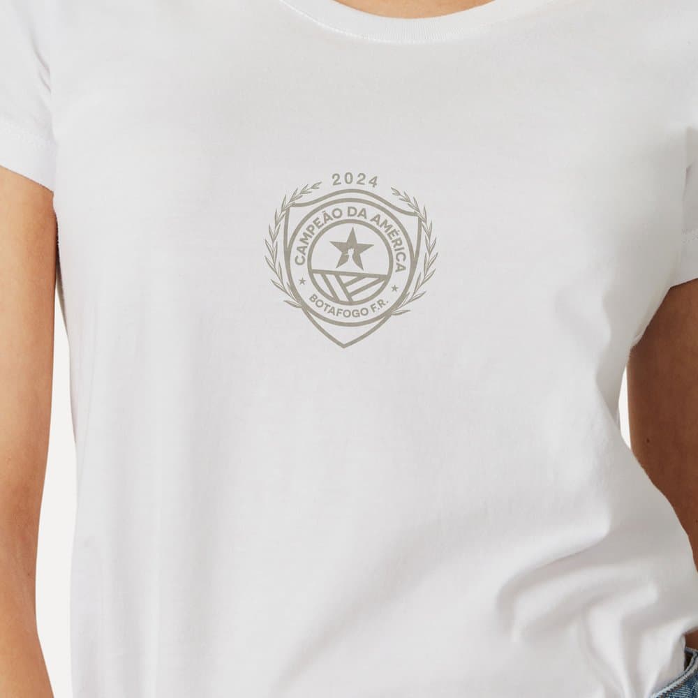 Camiseta Est Campeao Das Americas Fem